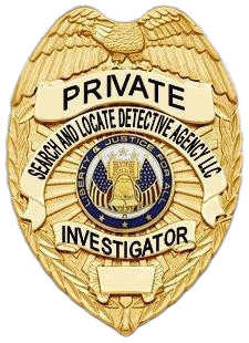 Search and Locate Detective Agency badge logo